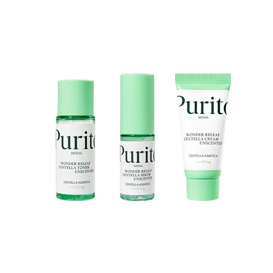 WONDER RELEAF CENTELLA MINI KIT UNSCENTED - PURITO