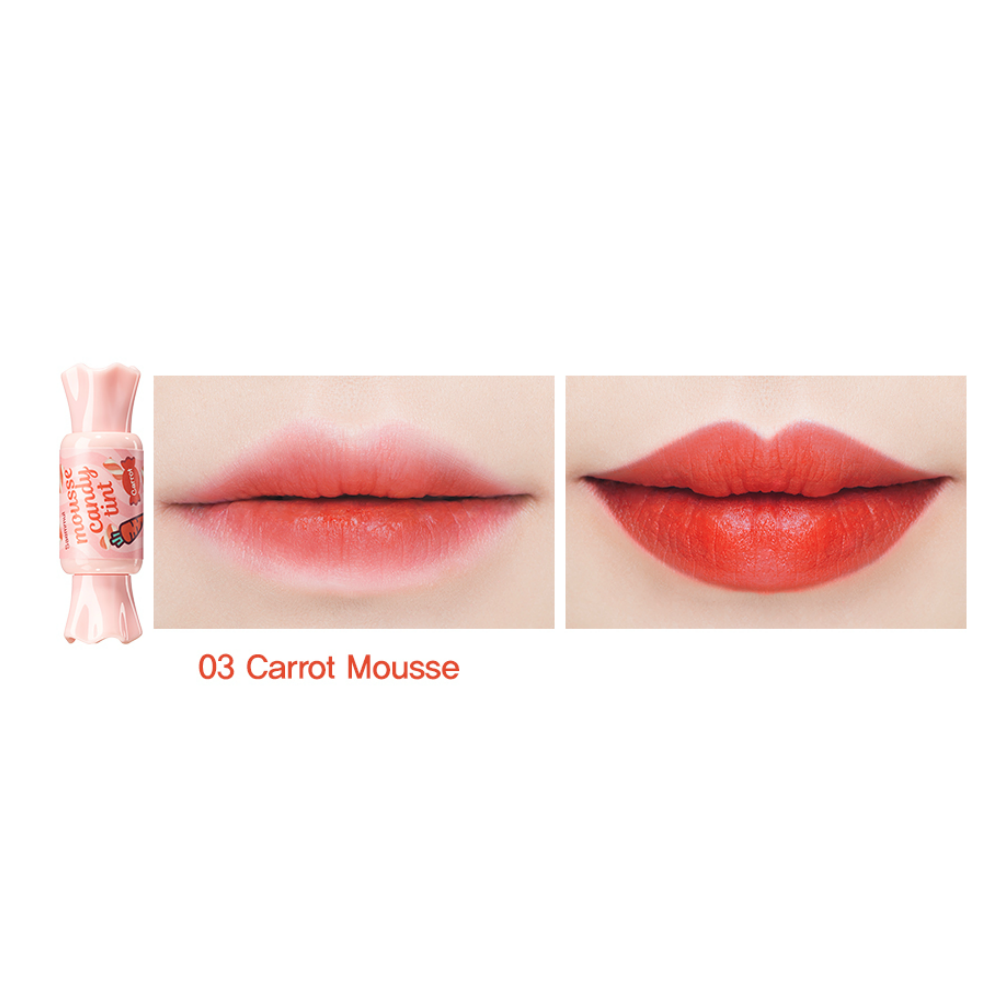 CANDY LIP TINT MOUSSE 03 CARROT - THE SAEM