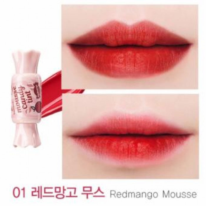 CANDY LIP TINT MOUSSE 01 REDMANGO - THE SAEM