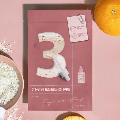 TINGLE PORE SOFTENING SHEET MASK (N3) - NUMBUZIN