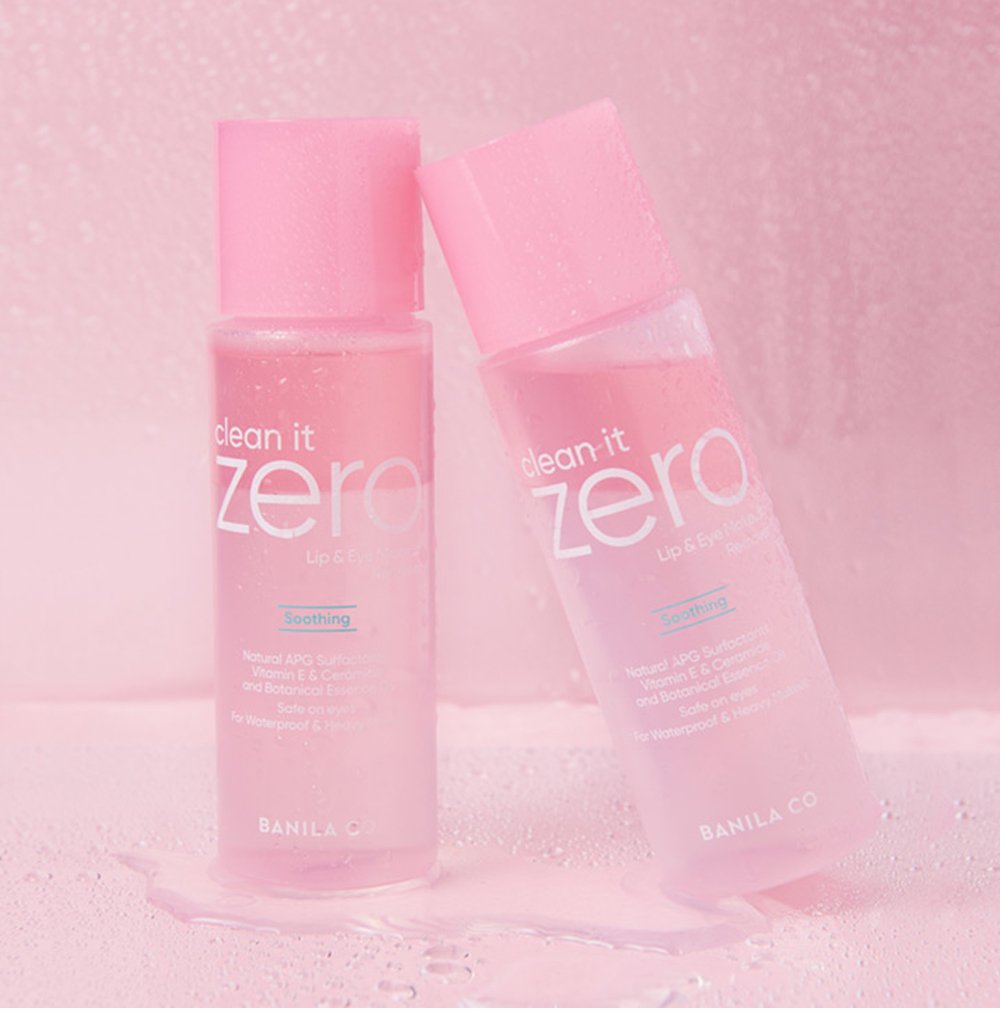 CLEAN IT ZERO SOOTHING LIP&EYE MAKEUP REMOVER - BANILA CO