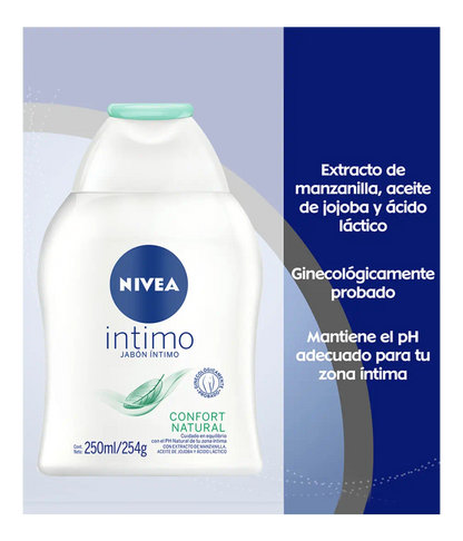 NIVEA INTIMO NATURAL JAB X 250 ML
