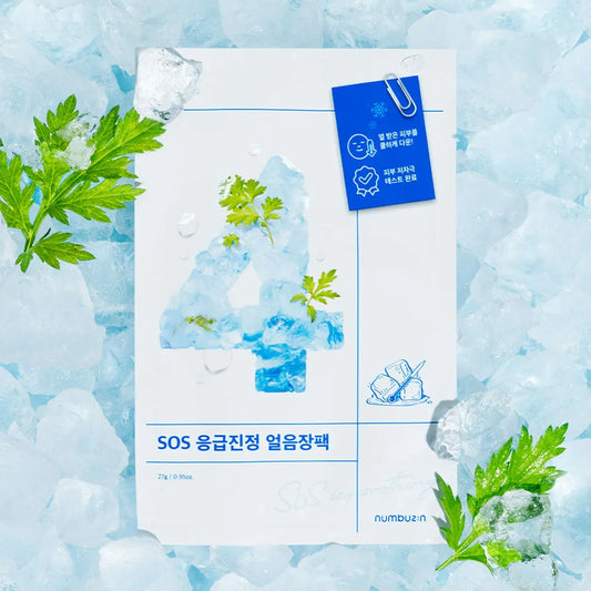 ICY SOOTHING SHEET MASK (N4) - NUMBUZIN