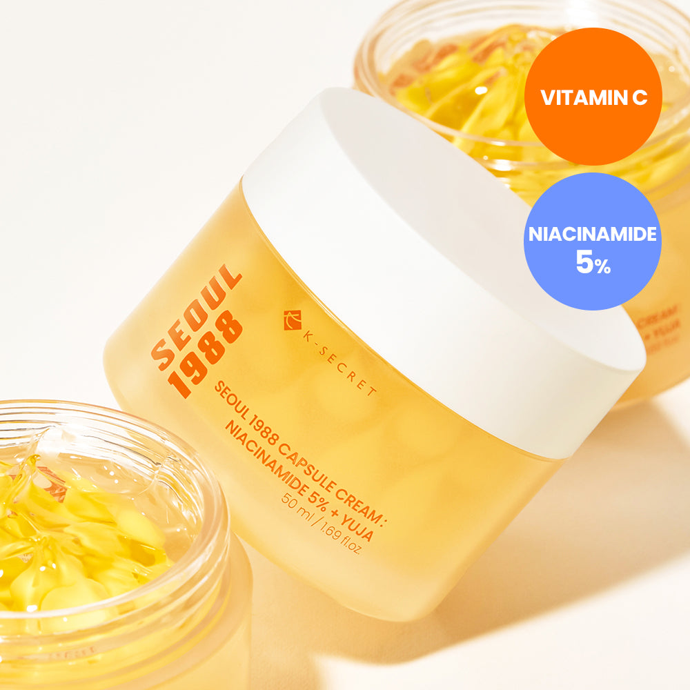 SEOUL 1988 CAPSULE CREAM : NIACINAMIDE 5% + YUJA - KSECRET