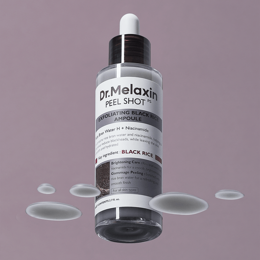 EXFOLIATING BLACK RICE AMPOULE - DR.MELAXIN