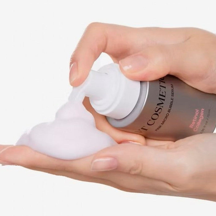 RETINOL COLLAGEN PINK MICRO BUBBLE SERUM - VT COSMETICS