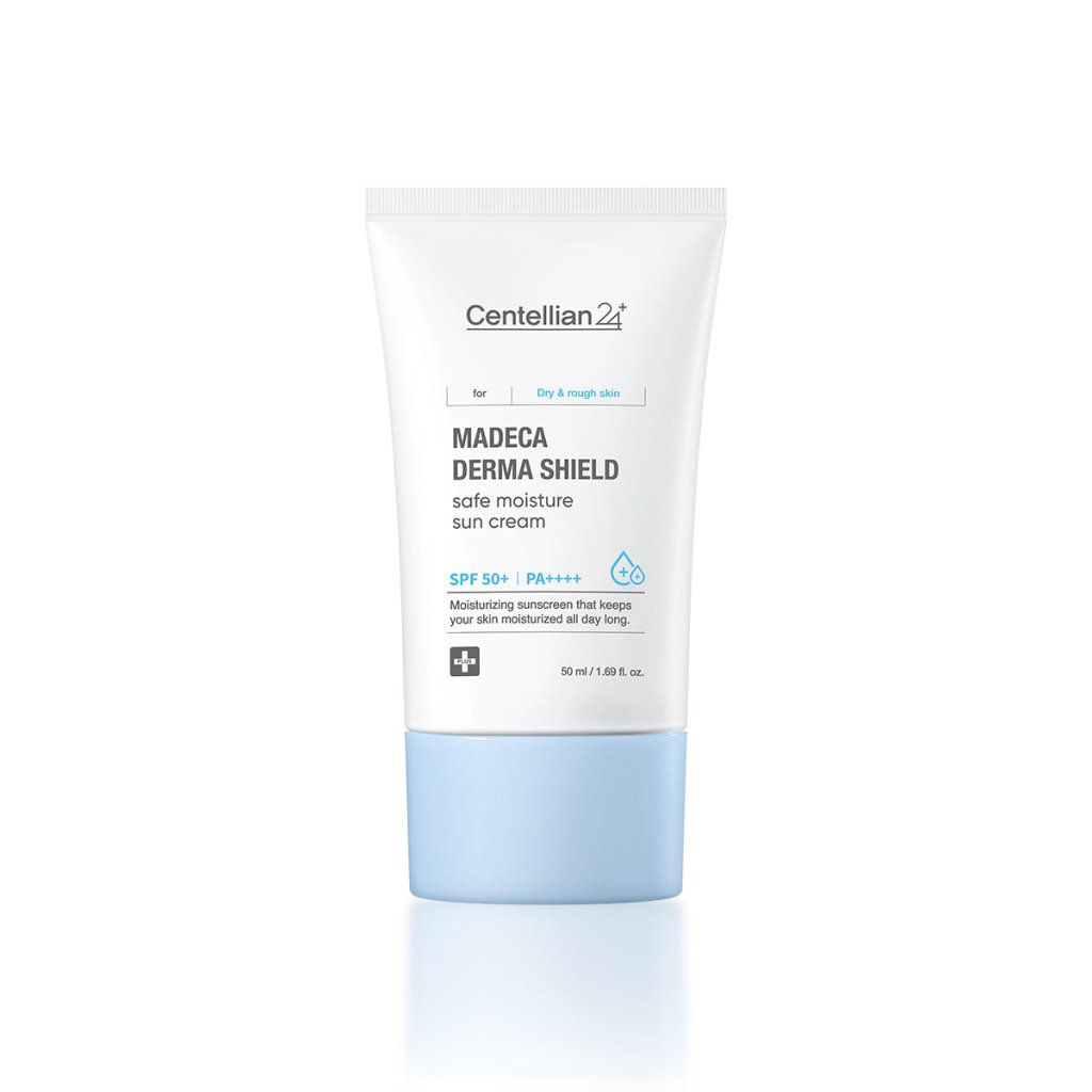 MADECA DERMA SHIELD SAFE MOISTURE SUN CREAM - CENTELLIAN24