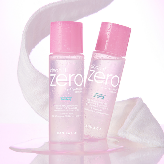 CLEAN IT ZERO SOOTHING LIP&EYE MAKEUP REMOVER - BANILA CO