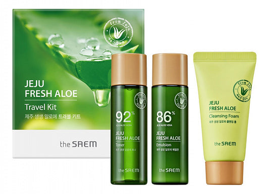 JEJU FRESH ALOE TRAVEL KIT - THE SAEM