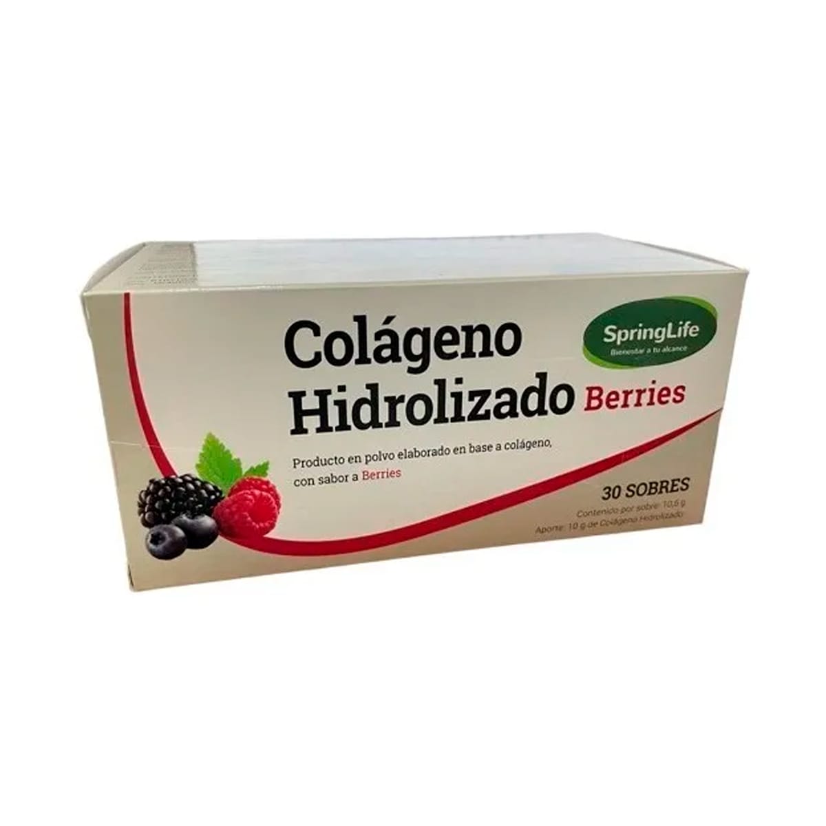 COLAGENO BERRIES SBR 12 GR X 30 SPRINGLIFE