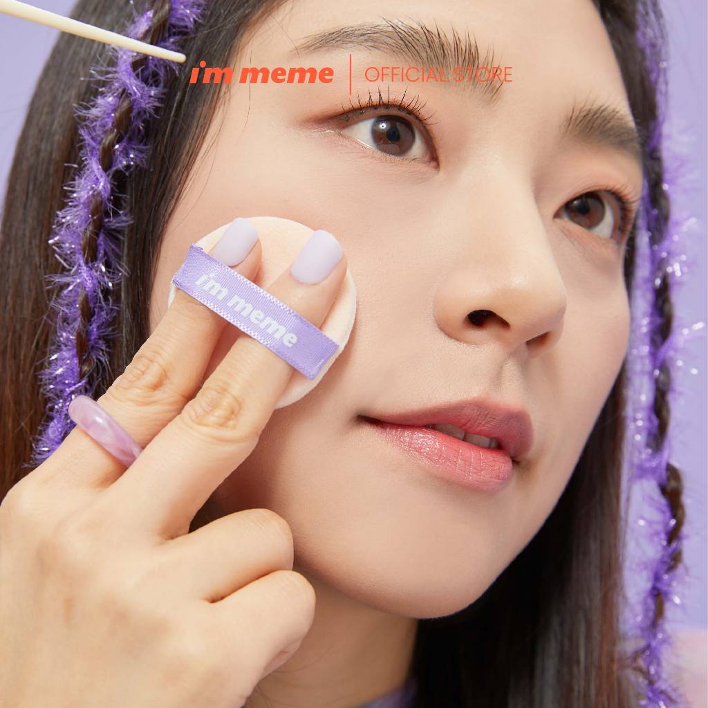PURPLE COTTON TONE CONTROL PACT - I'M MEME