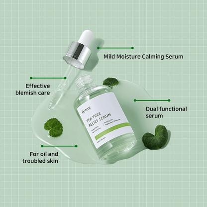 TEA TREE RELIEF SERUM - ÍUNIK
