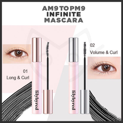 AM9 TO PM9 INFINITE MASCARA 01 LONG &  CURL - LILYBYRED