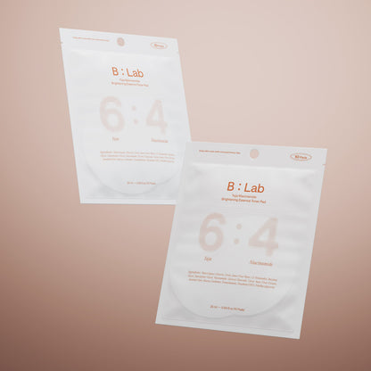 6:4 YUJA NIACINAMIDE BRIGHTENING ESSENCE TONER PAD 10 EA - B: LAB