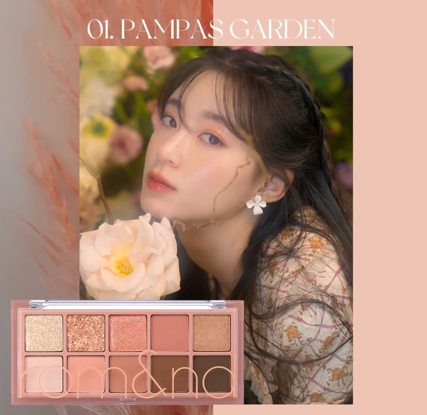 BETTER THAN PALETTE 01 PAMPAS GARDEN - ROM&ND