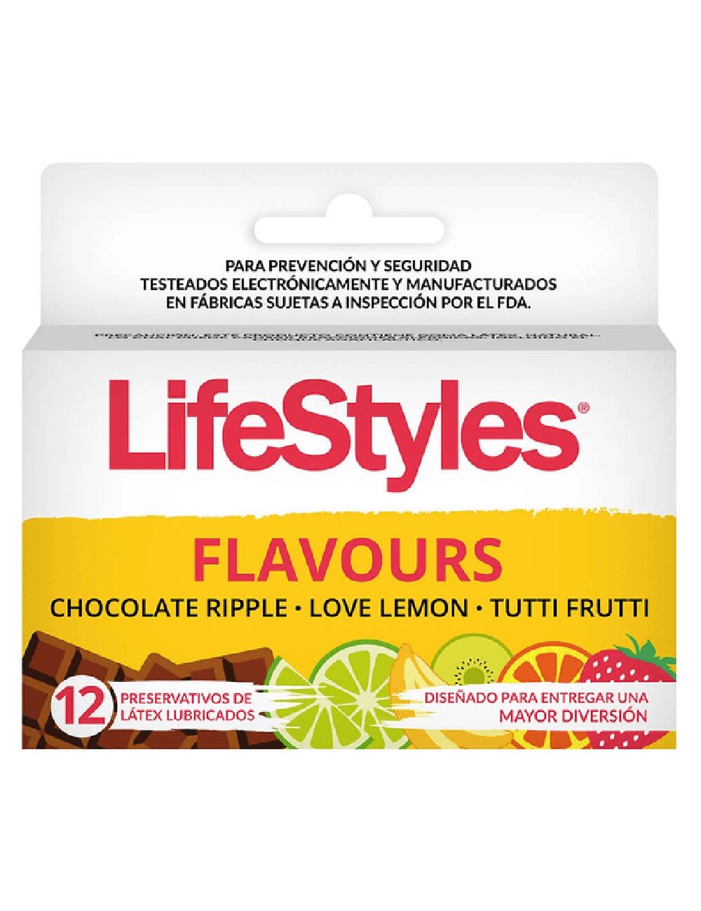 PRESERV LIFESTYLES SABORES X 12 (DM)