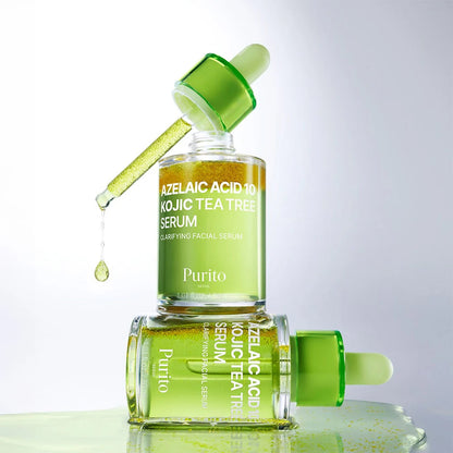 AZELAIC ACID 10 KOJIC TEA TREE SERUM - PURITO