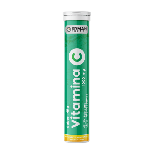 VITAMINA C TAB EFE PIÑA 1000MG X20 UND - GERMAN ENERGY
