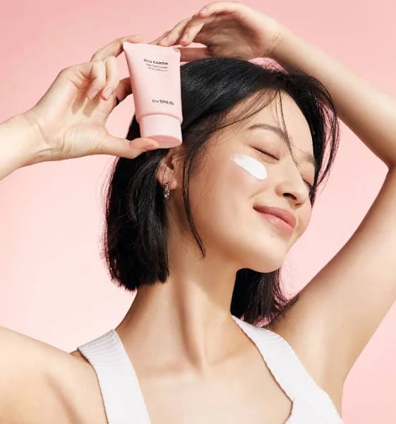 ECO EARTH POWER PINK SUN CREAM - THE SAEM