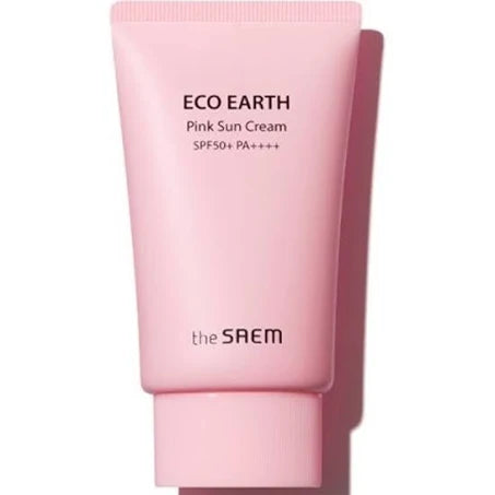 ECO EARTH POWER PINK SUN CREAM - THE SAEM