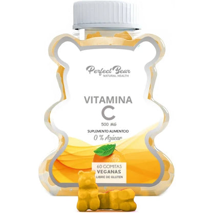 VITAMINA C (60 GOMITAS/VEGANAS/0% AZUCAR) -  PERFECT BEAR