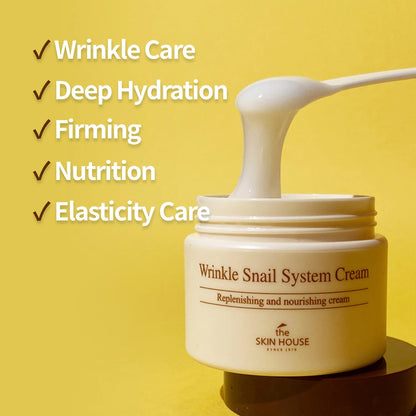 WRINKLE SNAIL SYSTEM CREAM 50ML - THE SKIN HOUSE