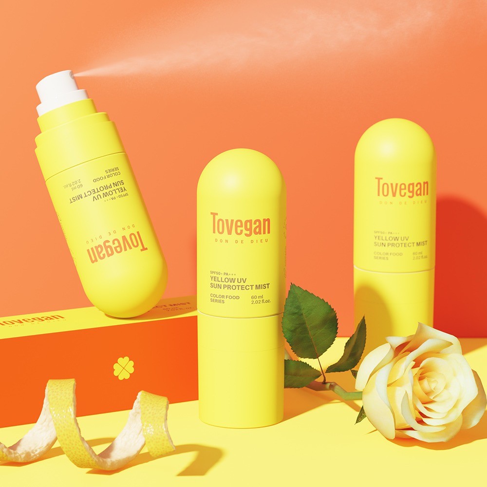 COLORFOOD SERIES YELLOW UV SUN PROTECT MIST - TO VEGAN