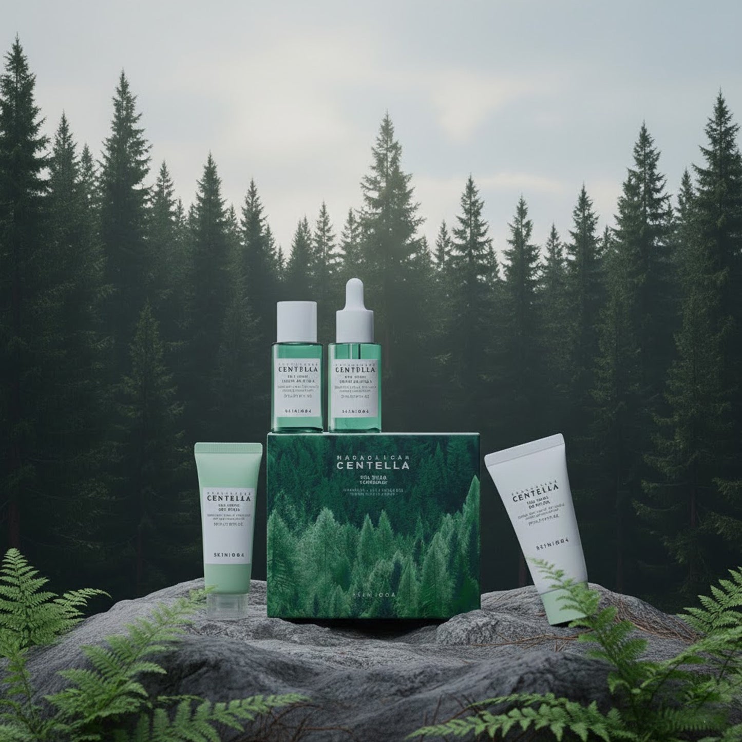 MADAGASCAR CENTELLA TEA-TRICA TRAVEL KIT - SKIN1004