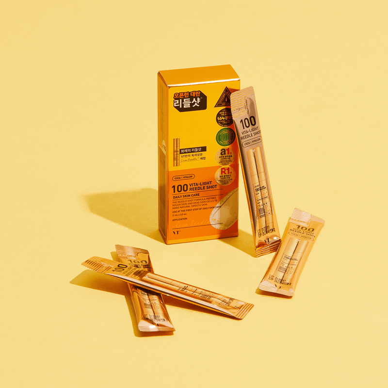 100 VITA-LIGHT REEDLE SHOT POUNCH 10EA - VT COSMETICS